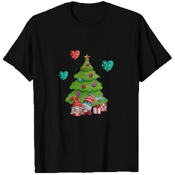Discover christmas is love, gnomes, christmas tree, love T Shirts