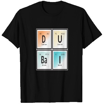 Discover Elements of Dubai T Shirts