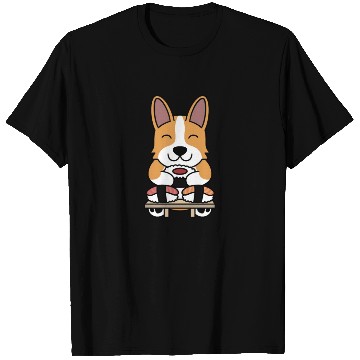 Discover Sushi Lover Corgi T Shirts
