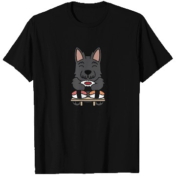 Discover Sushi Lover Scottish Terrier T Shirts