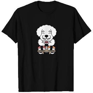Discover Sushi Lover Bichon Frise T Shirts