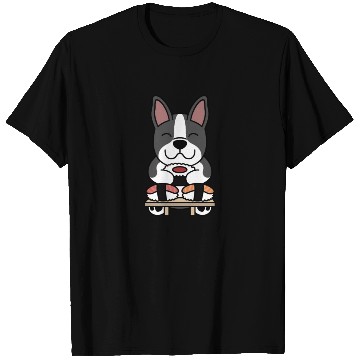 Discover Sushi Lover Boston Terrier T Shirts