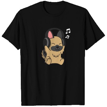 Discover Music Lover German Shepherd T Shirts