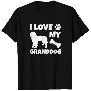 Discover I Love My Granddog Goldendoodle T Shirts