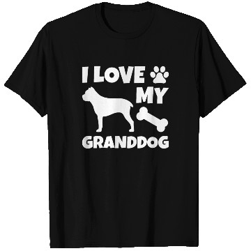 Discover I Love My Granddog Cane Corso T Shirts