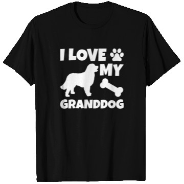 Discover I Love My Granddog Bernese Mountain Dog T Shirts
