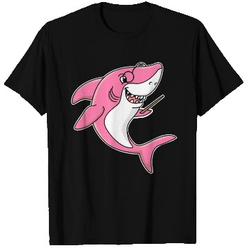 Discover Teacher shark .. school student lessons enrollment T Shirts