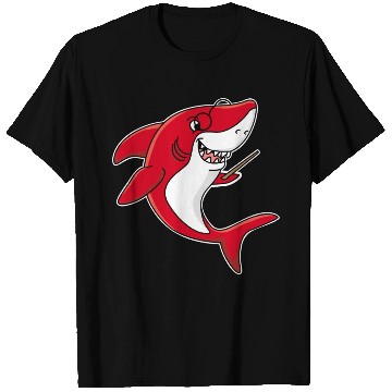 Discover Teacher shark .. school student lessons enrollment T Shirts