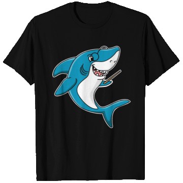 Discover Teacher shark .. school student lessons enrollment T Shirts