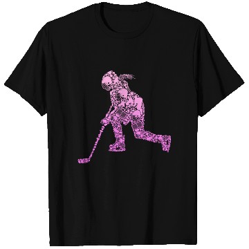 Discover Ice hockey hockey player girl girl T Shirts