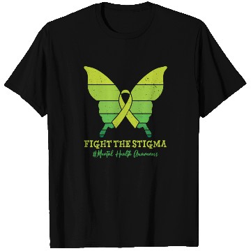 Discover Fight The Stigma Mental Health Awareness T Shirts