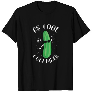 Discover As Cool As Cucumber Vegetarian Vegetable Vegan T Shirts