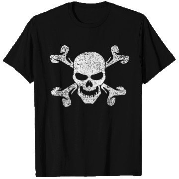 Discover Plain Vintage Skull And Crossbones T Shirts
