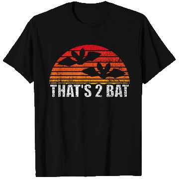 Discover That's 2 Bat, Halloween Bat Pun T Shirts