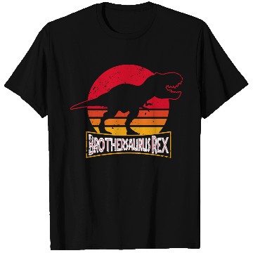 Discover Big Brother Rex Dinosaur Brothersaurus Rex Tyranno T Shirts