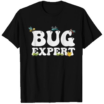 Discover Bug Expert Entomology Insect Catching Groovy T Shirts
