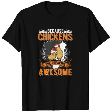 Discover Chickens Farmer Chicken Coop T Shirts
