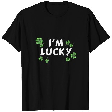 Discover Shamrock St. Patrick's Day I'm Lucky T Shirts