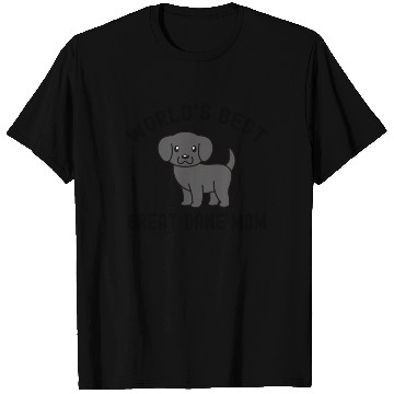 Discover World's Best Great Dane Mom T Shirts
