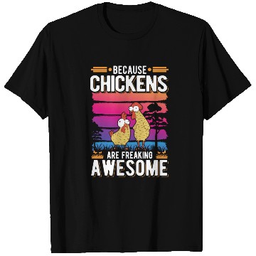 Discover Chickens Farmer Chicken Coop T Shirts