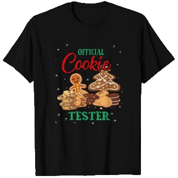 Discover Official Cookie Taster Christmas Cute Holiday T Shirts