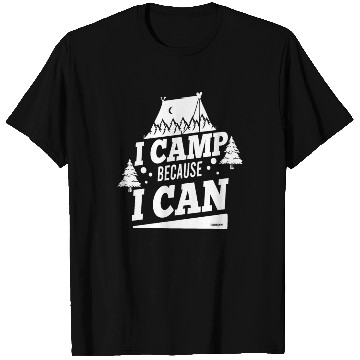 Discover Cool campsite for camper and nature lovers T Shirts