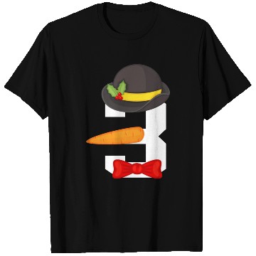 Discover Number 3 Snowman Christmas For 3 Year Old Kids T Shirts