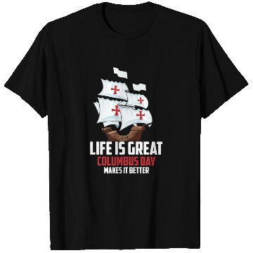 Discover Columbus Day 1492 T Shirts