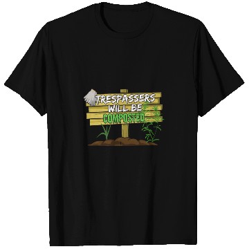 Discover Organic Farming Composting T Shirts