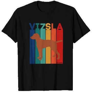 Discover Vizsla Rainbow Square T Shirts