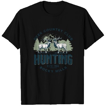 Discover Deer country club T Shirts