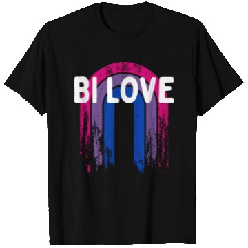 Discover Bi Love Bisexual Couples Bi Pride Lovers LGBTQ T Shirts