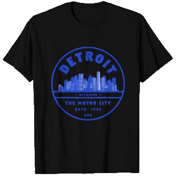 Discover Detroit Michigan T Shirts