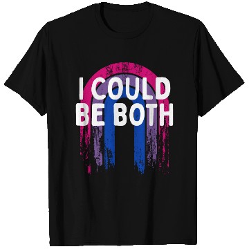 Discover I Could Be Both Bisexual LGBTQ Bi Pride Pansexual T Shirts
