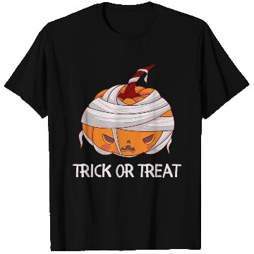 Discover Trick or treat angry pumpkin T Shirts