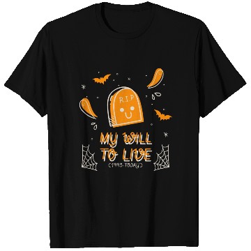 Discover My will to live 1993 today halloween tombstone fun T Shirts