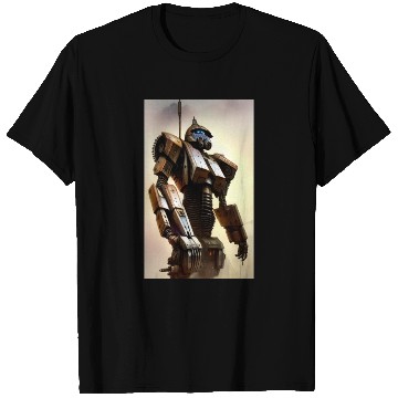Discover Warrior robot T Shirts