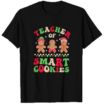 Discover Teacher Of Smart Cookies Gingerbread Crew T Shirts