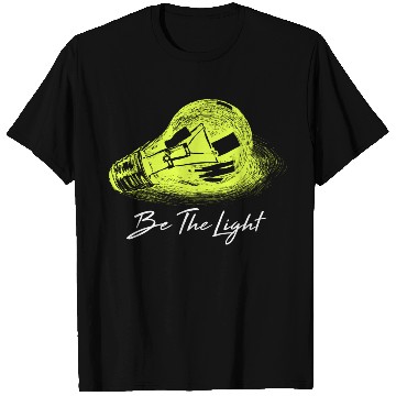 Discover Be The Light Lamp T Shirts