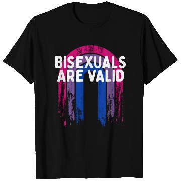 Discover Bisexuals Are Valid Bi Positivity Bi Pride T Shirts