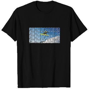 Discover snowboarding T Shirts