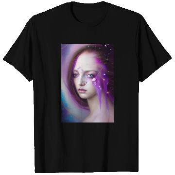 Discover The Purple Haired Woman T Shirts