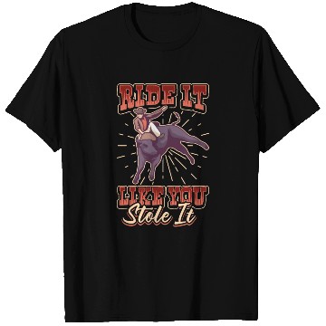 Discover Rodeo Bull Riding Livestock Show Farmer Cattle T Shirts