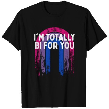 Discover I'm Totally Bi for You Bisexual Couples Bi Pride T Shirts