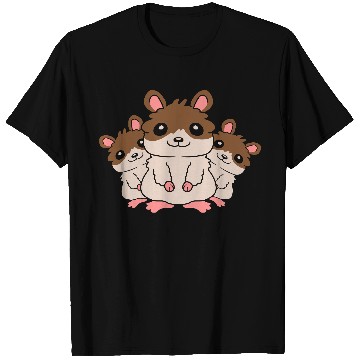 Discover mom hamster kids crew T Shirts