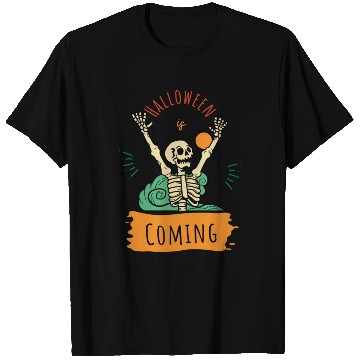 Discover Halloween is coming T Shirts