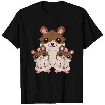Discover 2 kids hamster family T Shirts