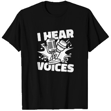 Discover Music Teacher Microphone T Shirts