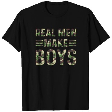 Discover Boy Daddy Announcement - Real Men Make Boys Daddy T Shirts