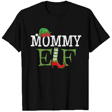 Discover Mommy Christmas Elf Holiday T Shirts